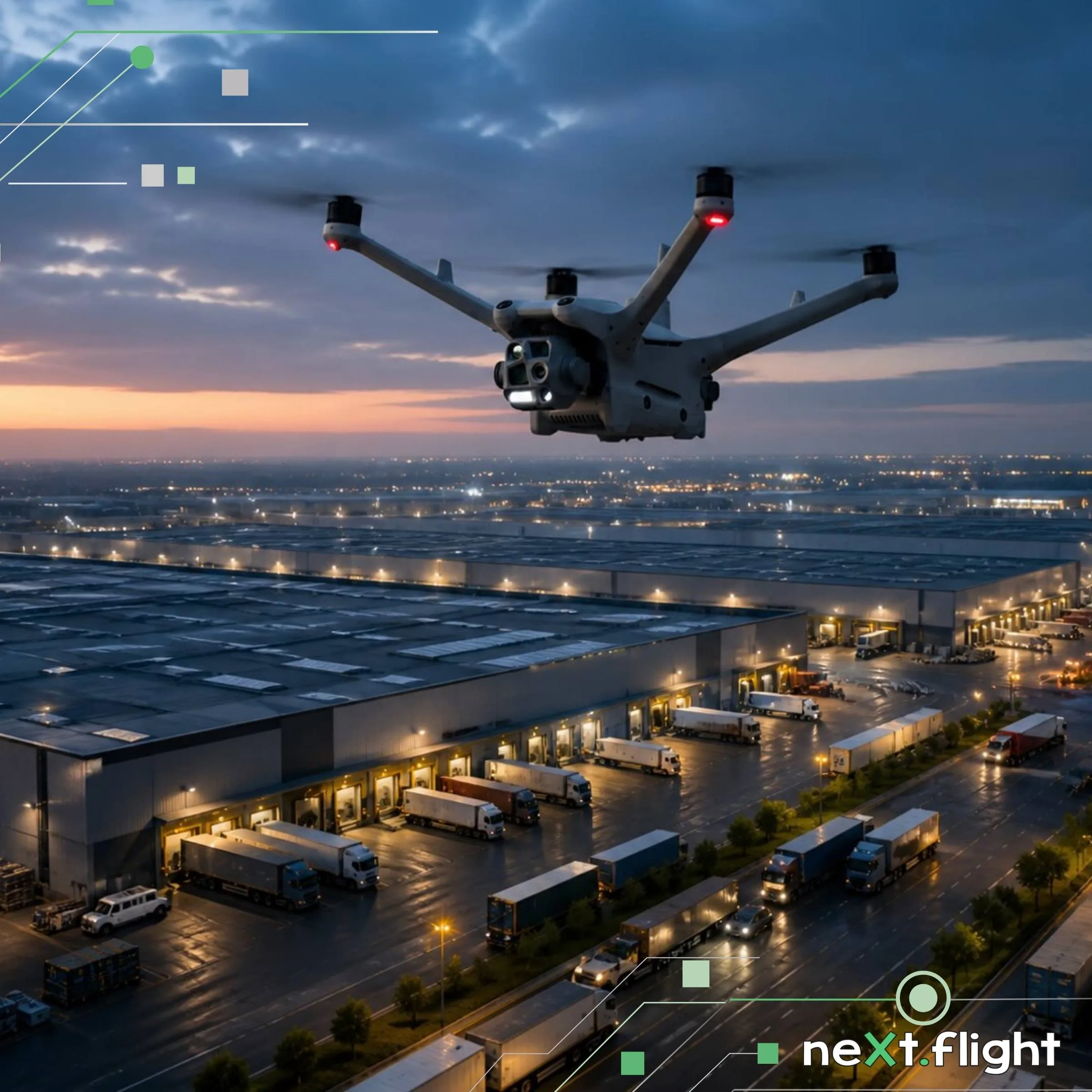 Drone alarm verification and area surveillance